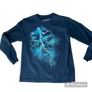 Tony Hawk Blue Long Sleeve Youth Shirt XL